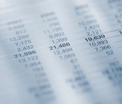 biostatistics, numbers, data on spreadsheet